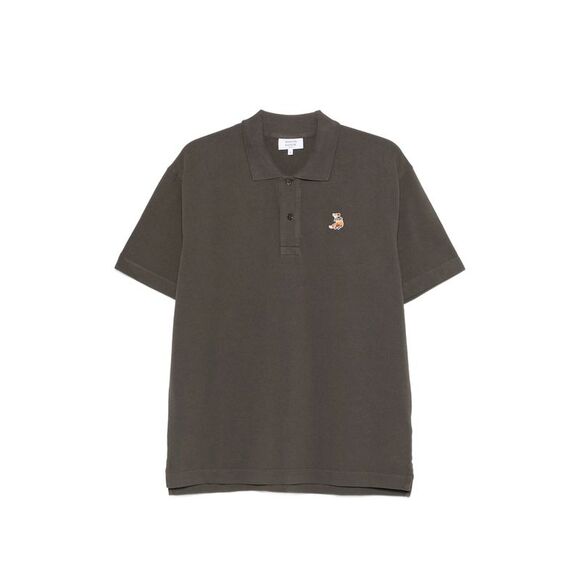 Maison Kitsuné Brown Polo Shirts Men